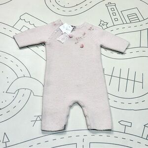 🎉Host Pick: Bonpoint Cashmere Combinaison Pale Pink All-in-One